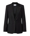 Givenchy Wool Blazer In Black