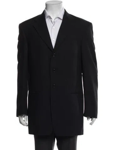 Pre-owned Givenchy Wool Blazer In Black