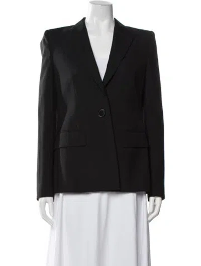 Pre-owned Givenchy Wool Blazer In Black
