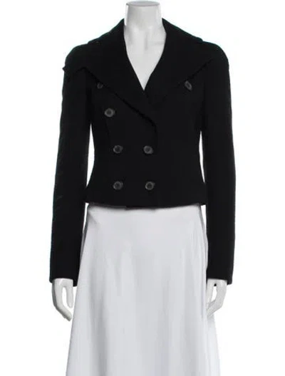 Pre-owned Givenchy Wool Blazer In Black