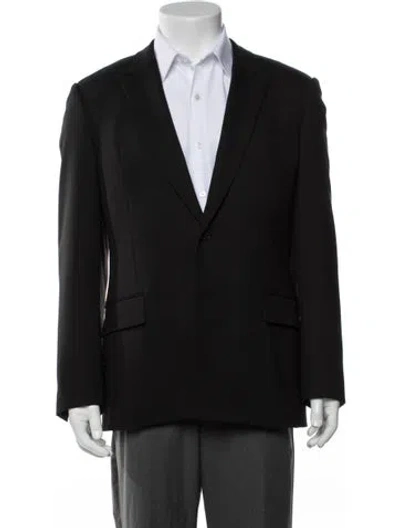 Pre-owned Givenchy Wool Blazer In Black