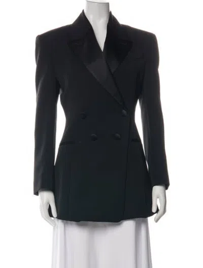 Pre-owned Givenchy Wool Blazer In Black