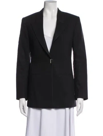 Pre-owned Givenchy Wool Blazer In Black