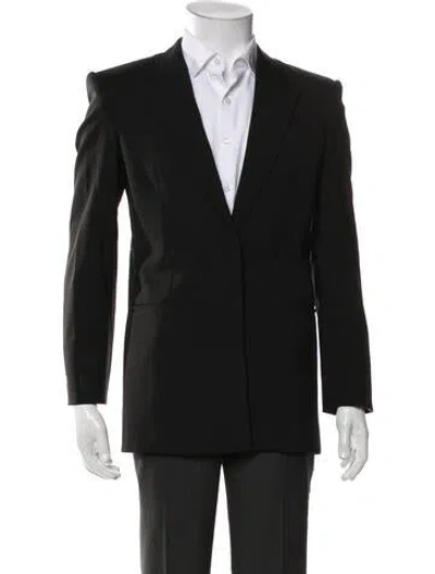 Pre-owned Givenchy Wool Blazer In Black