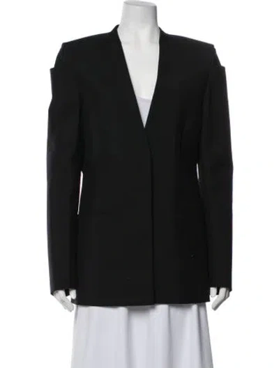 Pre-owned Givenchy Wool Blazer In Black