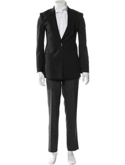 Pre-owned Givenchy Wool Blazer In Gray