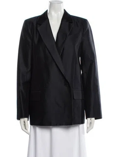 Pre-owned Givenchy Wool Blazer In Gray