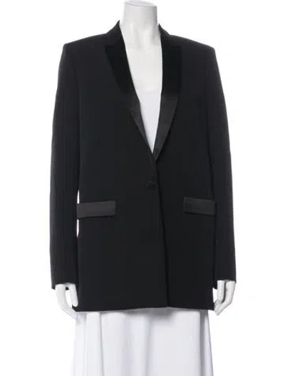 Pre-owned Givenchy Wool Blazer In Gray