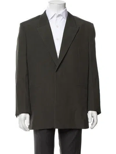 Pre-owned Givenchy Wool Blazer In Green