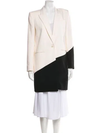 Pre-owned Givenchy Wool Blazer In Neutral