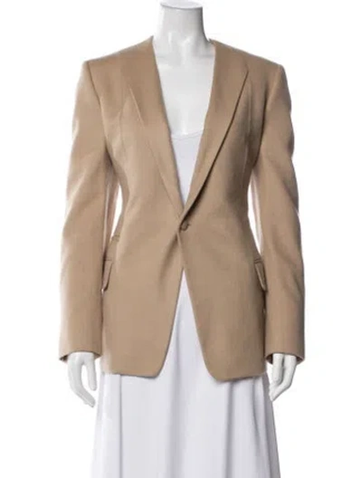 Pre-owned Givenchy Wool Blazer In Neutrals