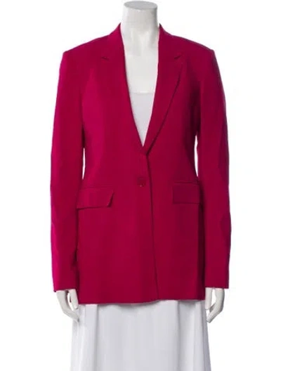 Pre-owned Givenchy Wool Blazer In Pink