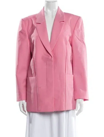 Pre-owned Givenchy Wool Blazer In Pink