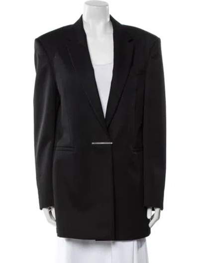Pre-owned Givenchy Wool Blazer W/ Tags In Black