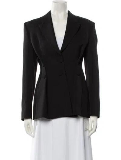 Pre-owned Givenchy Wool Blazer W/ Tags In Black
