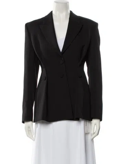 Pre-owned Givenchy Wool Blazer W/ Tags In Black