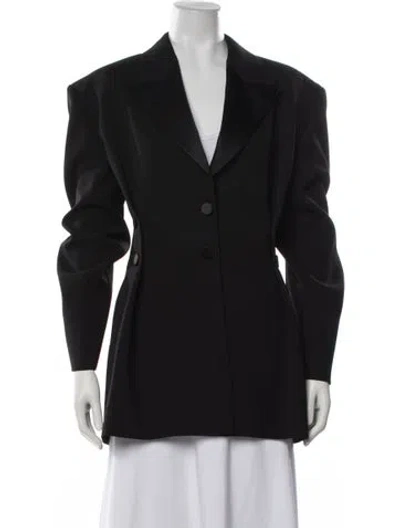 Pre-owned Givenchy Wool Blazer W/ Tags In Black