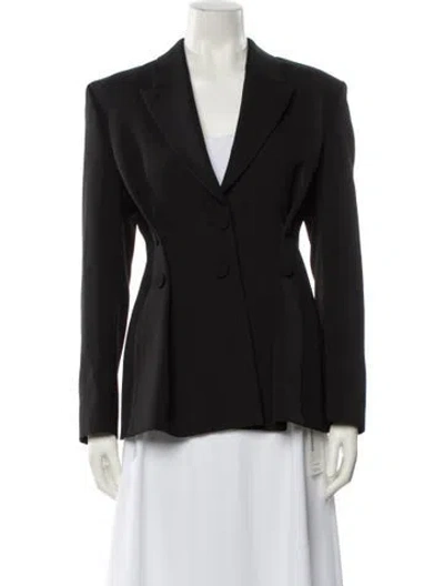 Pre-owned Givenchy Wool Blazer W/ Tags In Black