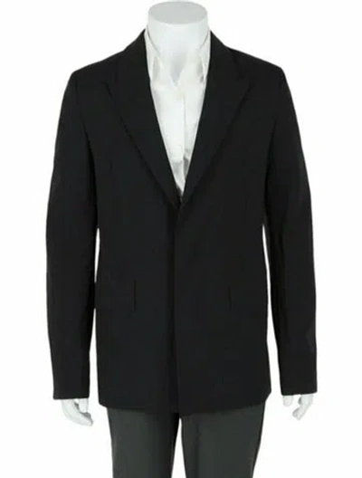 Pre-owned Givenchy Wool Blazer W/ Tags In Blue