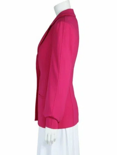 Pre-owned Givenchy Wool Blazer W/ Tags In Pink