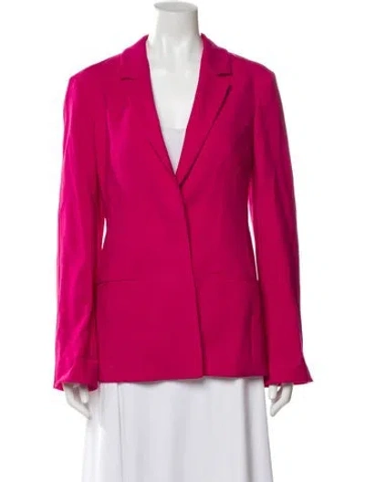 Pre-owned Givenchy Wool Blazer W/ Tags In Pink