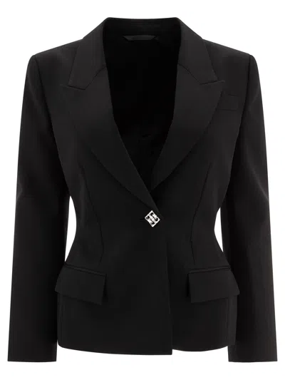 GIVENCHY WOOL BLAZER WITH 4G DETAIL JACKETS