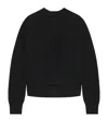 Givenchy Classic Black Sweater With Embossed Logo