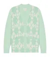 Givenchy Cardigan En Laine Argyle Monogramme 72
