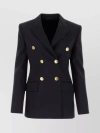GIVENCHY WOOL BLEND BLAZER WITH BACK SLIT AND MULTIPLE POCKETS