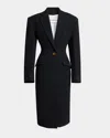 Givenchy Wool-blend Cocoon Coat In Black