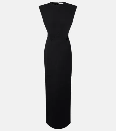 Givenchy Wool-blend Gown In Black