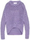 Givenchy Wool-blend Jumper In Purple