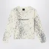 Givenchy Logo-embroidered Animal-print Jumper In Multicolor