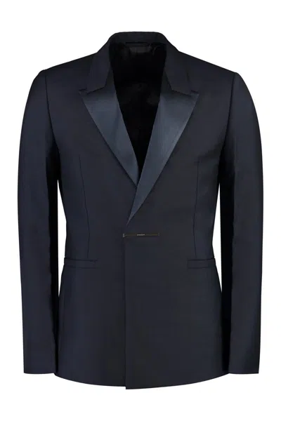 GIVENCHY GIVENCHY WOOL BLEND SINGLE-BREAST JACKET