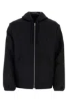 Givenchy Zipped Drawstring Sweatshirt In Blackgrey