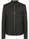 Givenchy Wool Zipped Jacket In Grey