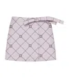 Givenchy Mini Checked Skirt In Wool With Monogram 72