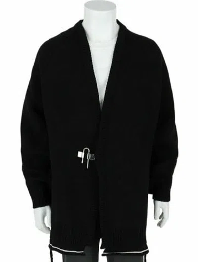 Pre-owned Givenchy Wool Cardigan W/ Tags In Black