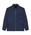 Givenchy Overshirt In Double Face Wool And Cashmere