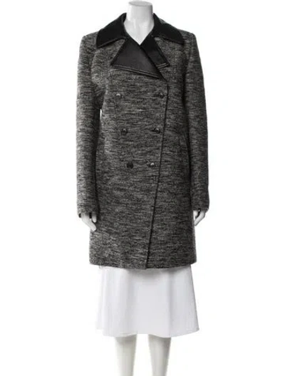 Pre-owned Givenchy Wool Coat In Black