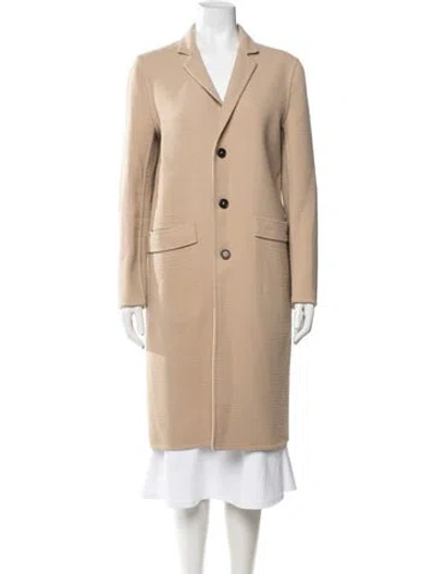 Pre-owned Givenchy Wool Coat In Neutrals
