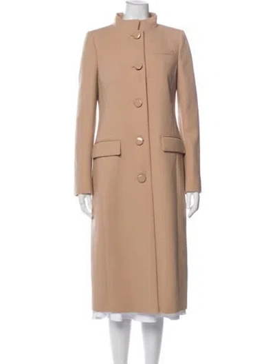 Pre-owned Givenchy Wool Coat W/ Tags In Neutral