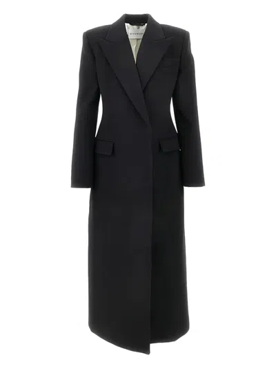GIVENCHY GIVENCHY WOOL COAT WITH DOUBLE BREASTED DESIGN