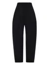 Givenchy Wool Cocoon Trousers In Black