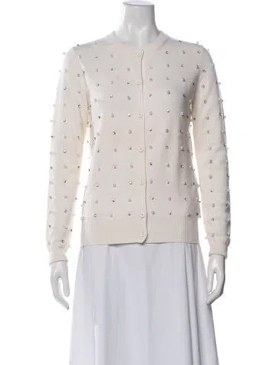 Pre-owned Givenchy Wool Crew Neck Sweater In Neutral