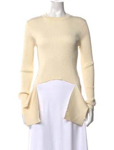 Pre-owned Givenchy Wool Crew Neck Sweater In Neutrals