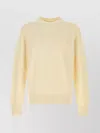 Givenchy Wool Crew Neck Sweater With Ribbed Cuffs