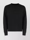 Givenchy Wool Crew-neck Sweater With Zippered Cuffs