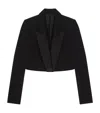 Givenchy Long-sleeved Wool Short Suit Coat