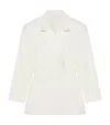 Givenchy Jacket In Wool With Pleated Back